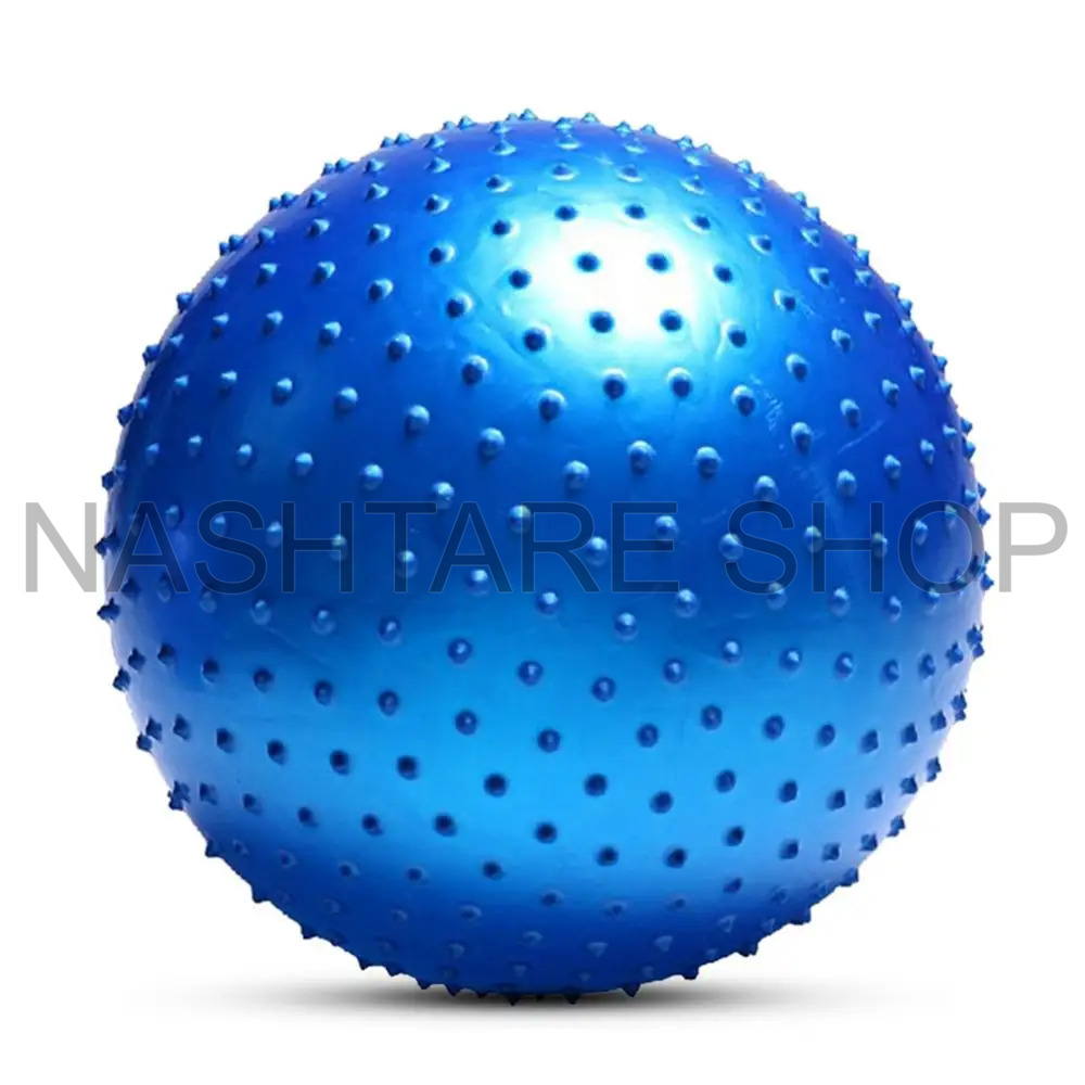 55cm Yoga Exercise Ball | كرة يوغا 55 سم - Image 4