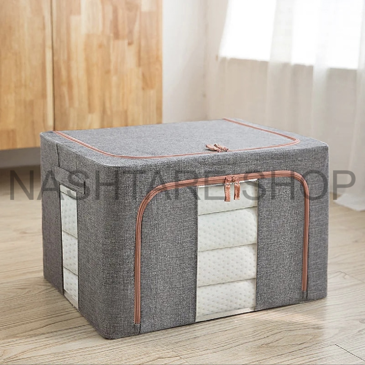 Foldable Fabric Storage Box | صندوق قماش قابل للطي