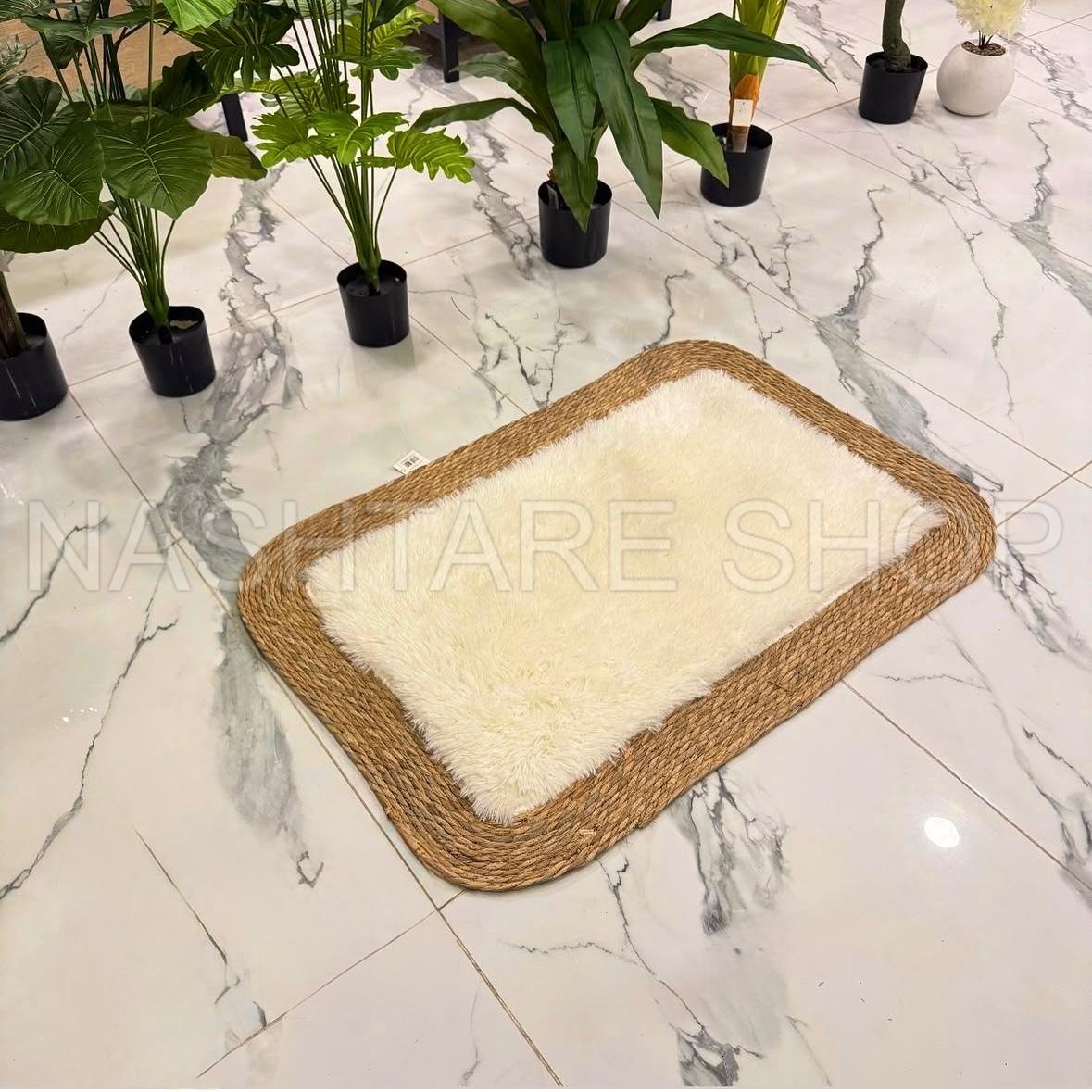 Home Carpet With Straw | سجادة منزلية