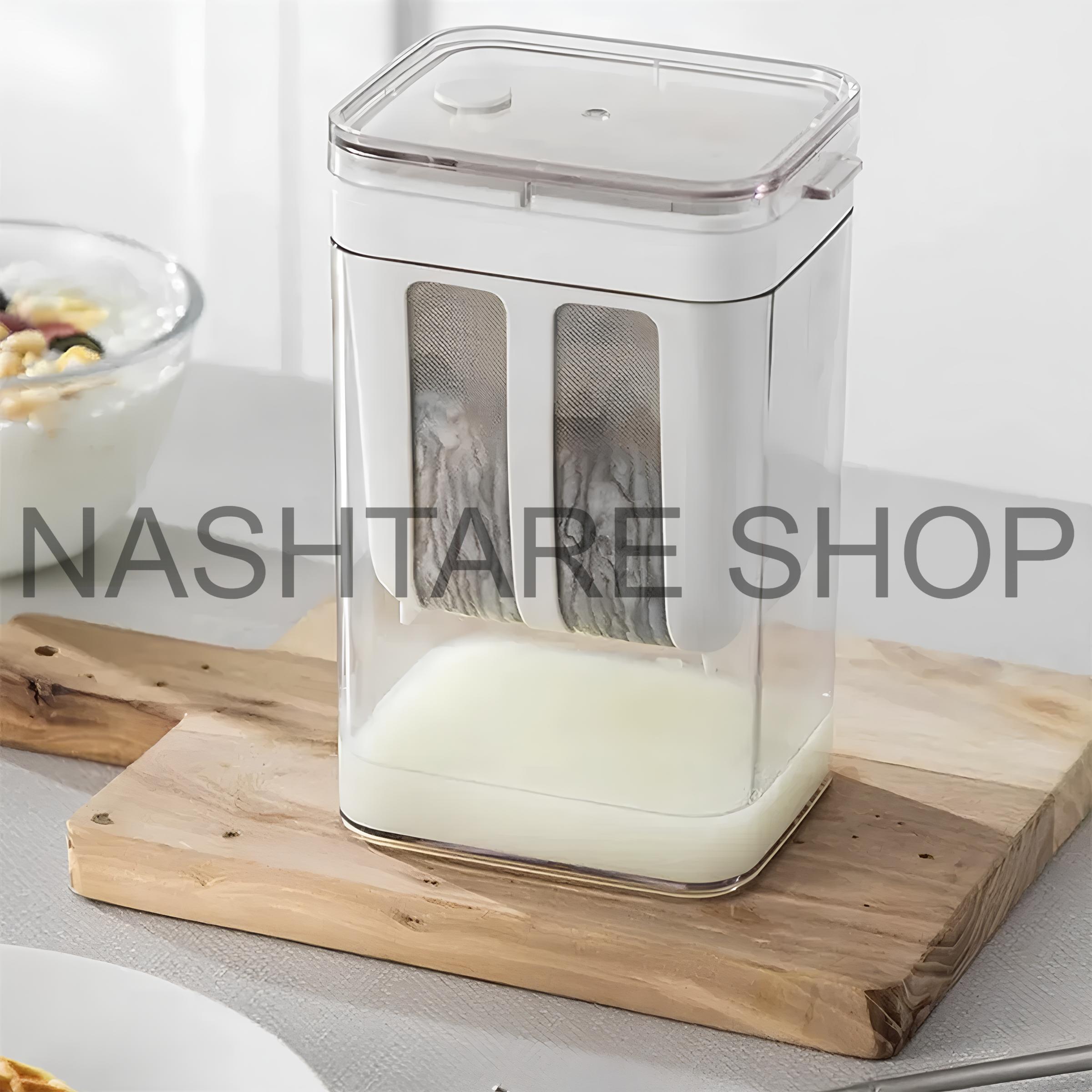 Yogurt Strainer Homemade - مكنة لصناعة اللبنة المنزلية