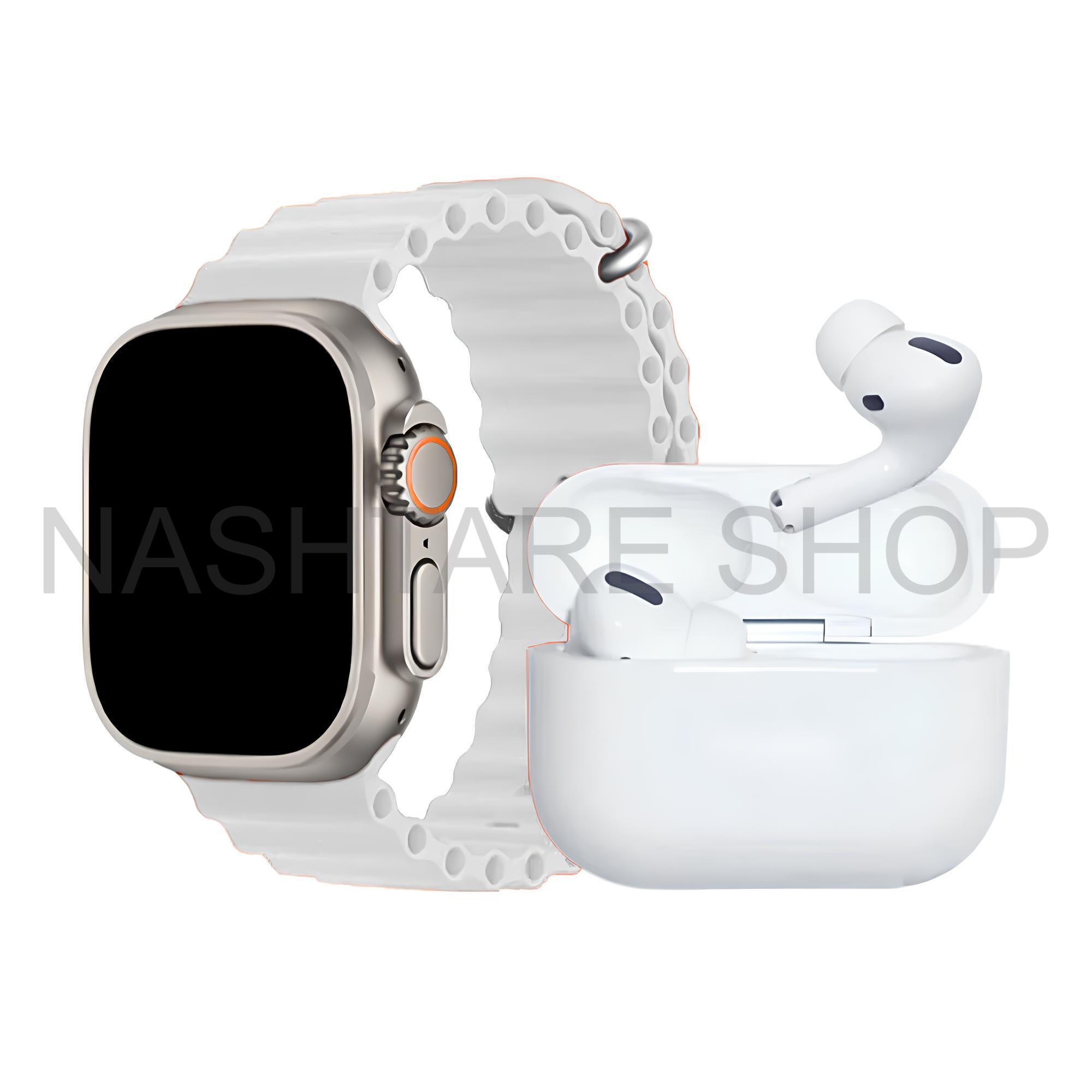 Ultra Watch 8 W/ AirPods | ساعة ذكية ألترا 8 مع سماعات - Image 2