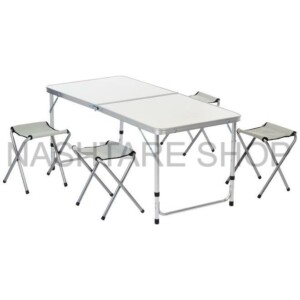 Foldable Table with Chairs | طاولة قابلة للطي مع كراسي