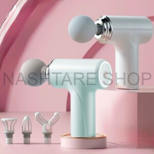 Rechargeable Deep Tissue Massage Gun | مسدس تدليك للأنسجة العميقة قابل لإعادة الشحن
