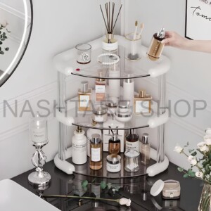 Multi-Function Plastic Corner Organizer | منظم زاوية بلاستيكي متعدد الوظائف