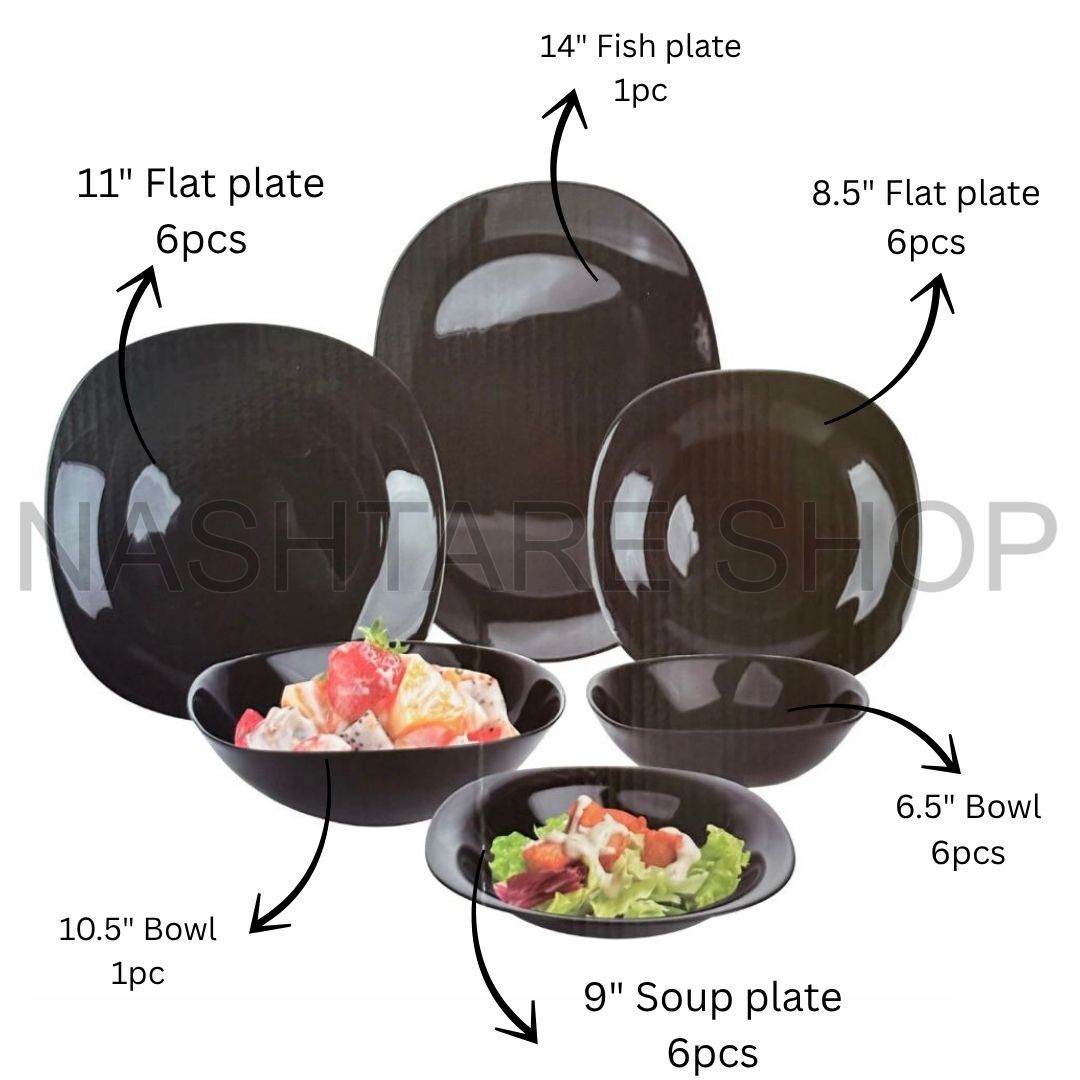 GEBE 26pcs Dinner Set | طقم أواني طعام مكون من 26 قطعة - Image 3