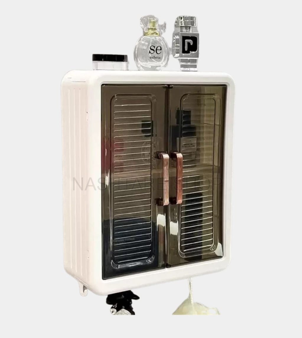 Wall-Mounted Bathroom Storage Cabinet | خزانة حمام للتخزين معلقة على الحائط