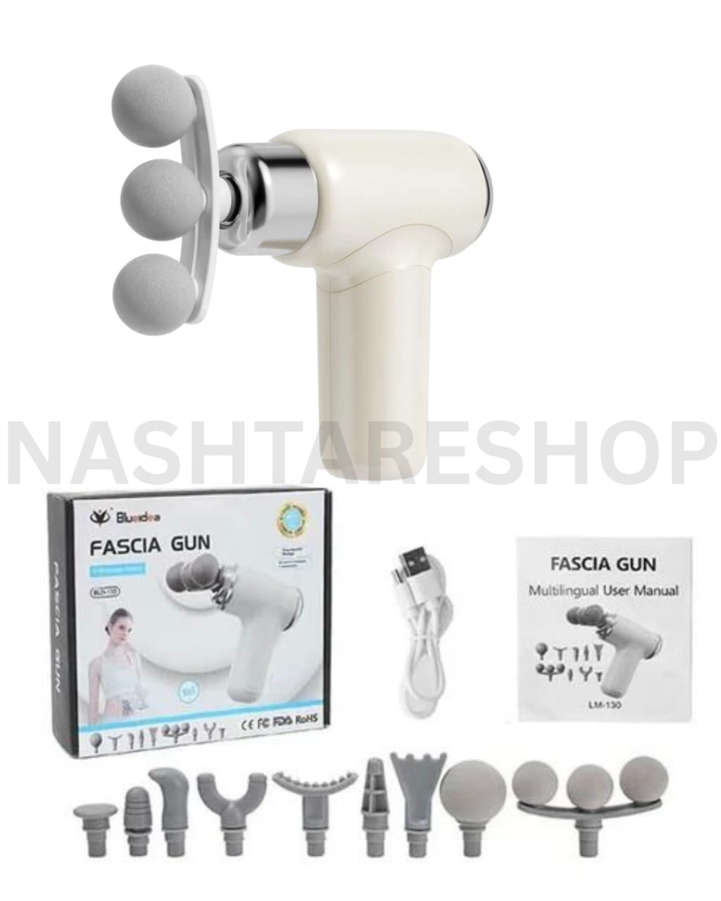 Fascia Gun | مسدس مساج للأنسجة - Image 3