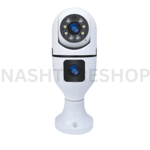 Dual lens bulb camera - كاميرا لمبة بعدستين